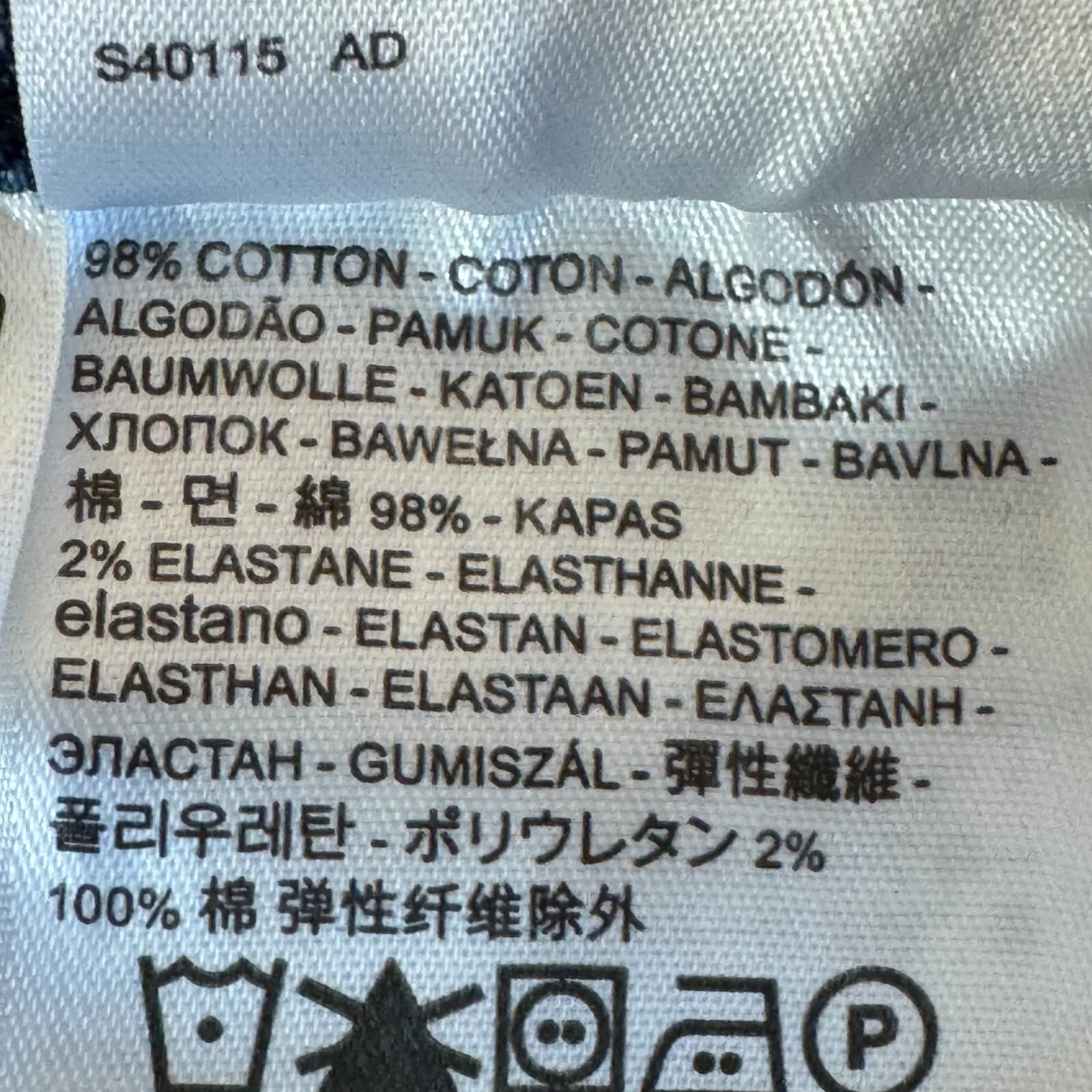 Levis 505 Jeans Mens 42x30 Regular Fit Mid Rise Blue Denim Straight Leg - Thumbnail 13