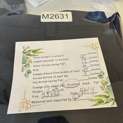 Carhartt FR Work Pants Mens 38x32 CAT2 Arc Flash NFPA70E Navy (38x32) - Thumbnail 10