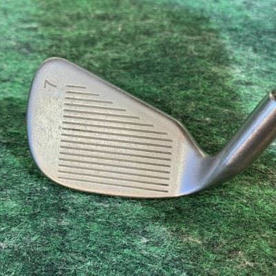 Vintage Ping Eye 2 7 Iron Right Handed Dynalite Steel Shaft USA Karma Grip - Thumbnail 2