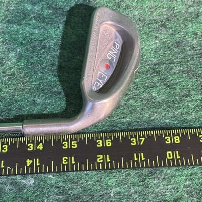 Vintage Ping Eye 2 7 Iron Right Handed Dynalite Steel Shaft USA Karma Grip - Thumbnail 5