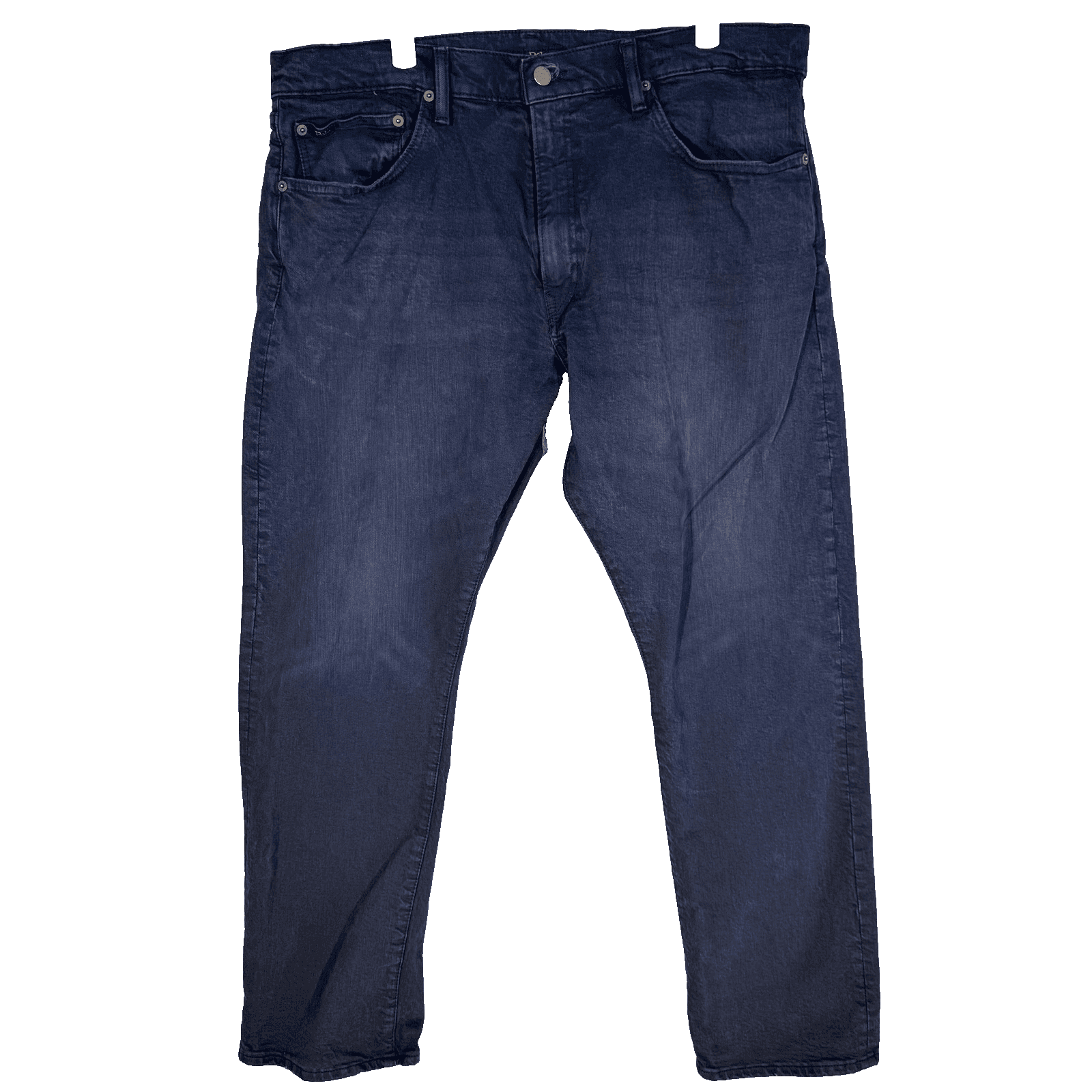 Polo Ralph Lauren Varick Jeans Mens 38x30 Blue Slim Straight Dark Wash Denim - Image 1