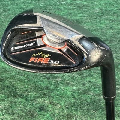 Turbo Power Fire 3.0 7 Iron Mens RH Harrison Star Plus Graphite Black Golf Club - Thumbnail 4