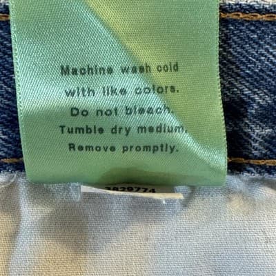 Carhartt Jeans Mens 36x32 Blue Relaxed Fit Paint Splatter Distressed Workwear - Thumbnail 8