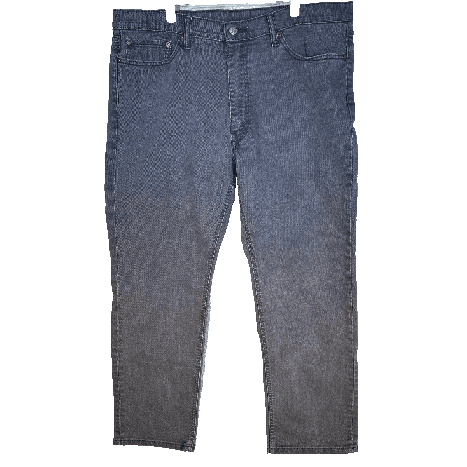 Levis 541 Jeans Mens 40x28 (40x30) Gray Athletic Taper Stretch Denim Charcoal - Image 1