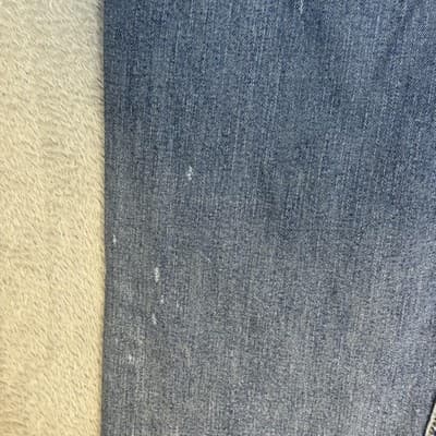 Vintage Levis 505 Jeans Mens 32x31 (32x32) Blue Distressed Straight Leg Denim - Thumbnail 4