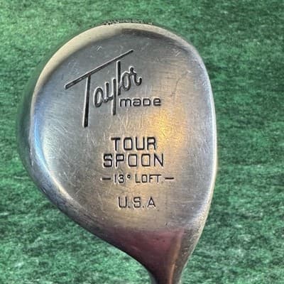 TaylorMade Tour Spoon 13° 3 Wood Persimmon RH USA Vintage - Image 1