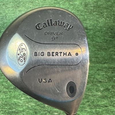 Callaway Big Bertha Driver 9° Mens RH RCH 60 Shaft USA Made 44” - Image 1