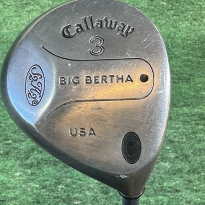 Callaway Big Bertha 3 Wood RCH 90 Regular Flex RH USA Vintage Fairway Wood - Image 1