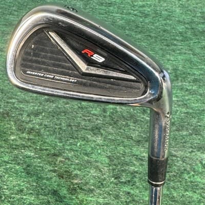 TaylorMade R9 9 Iron Mens RH KBS 90 Steel Stainless Silver Cavity Back Golf Club - Image 1
