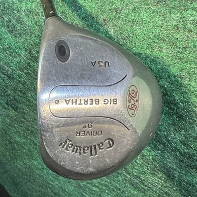 Callaway Big Bertha Driver 9° Mens RH RCH 60 Shaft USA Made 44” - Thumbnail 5