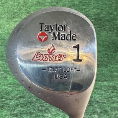 TaylorMade Burner 1 Driver 10.5° R Flex RH USA Vintage - Image 1