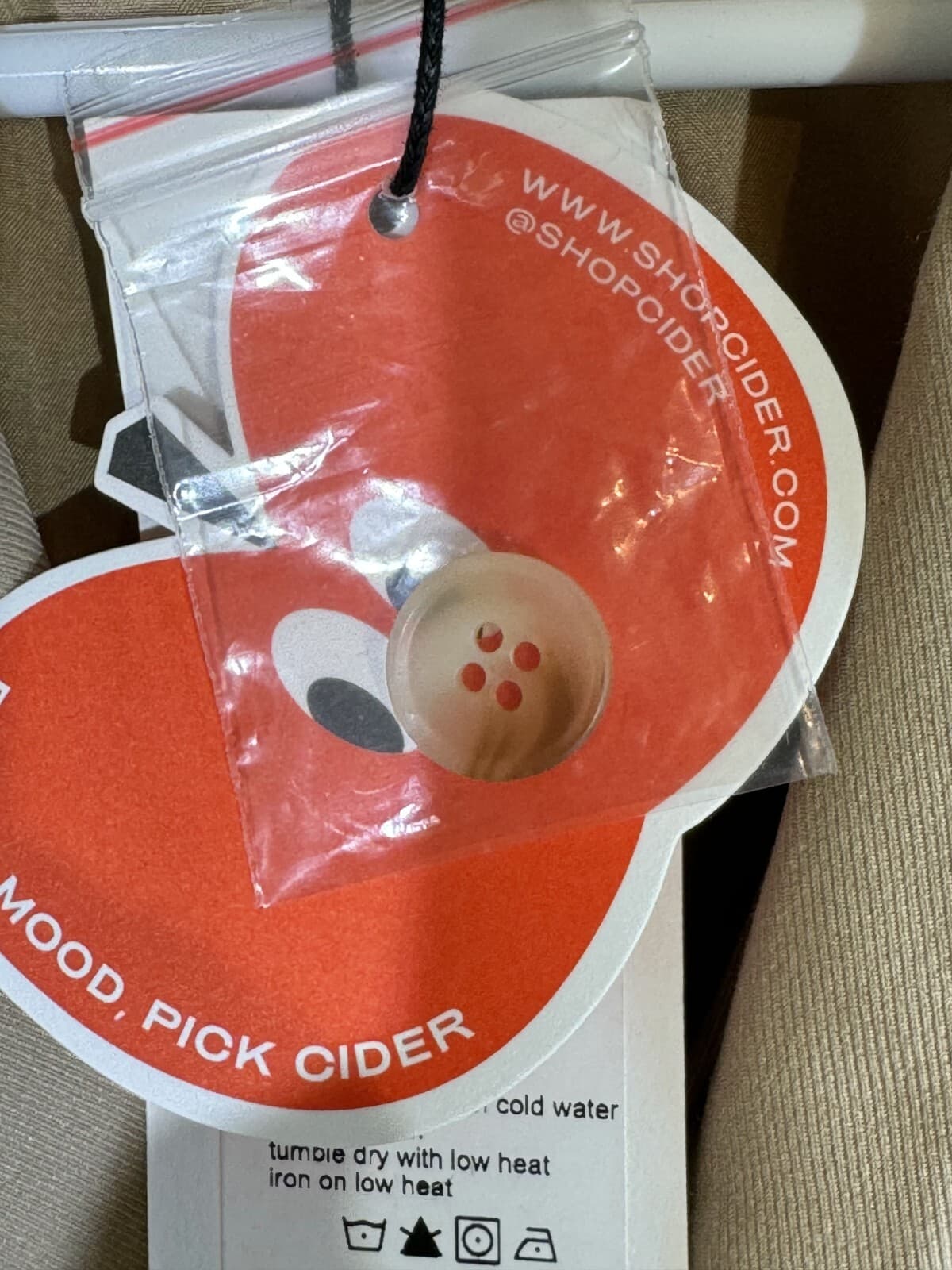 Cider Women’s Beige Polyester Tweed Blazer Jacket S – Notch Lapel, Machine Wash - Thumbnail 11