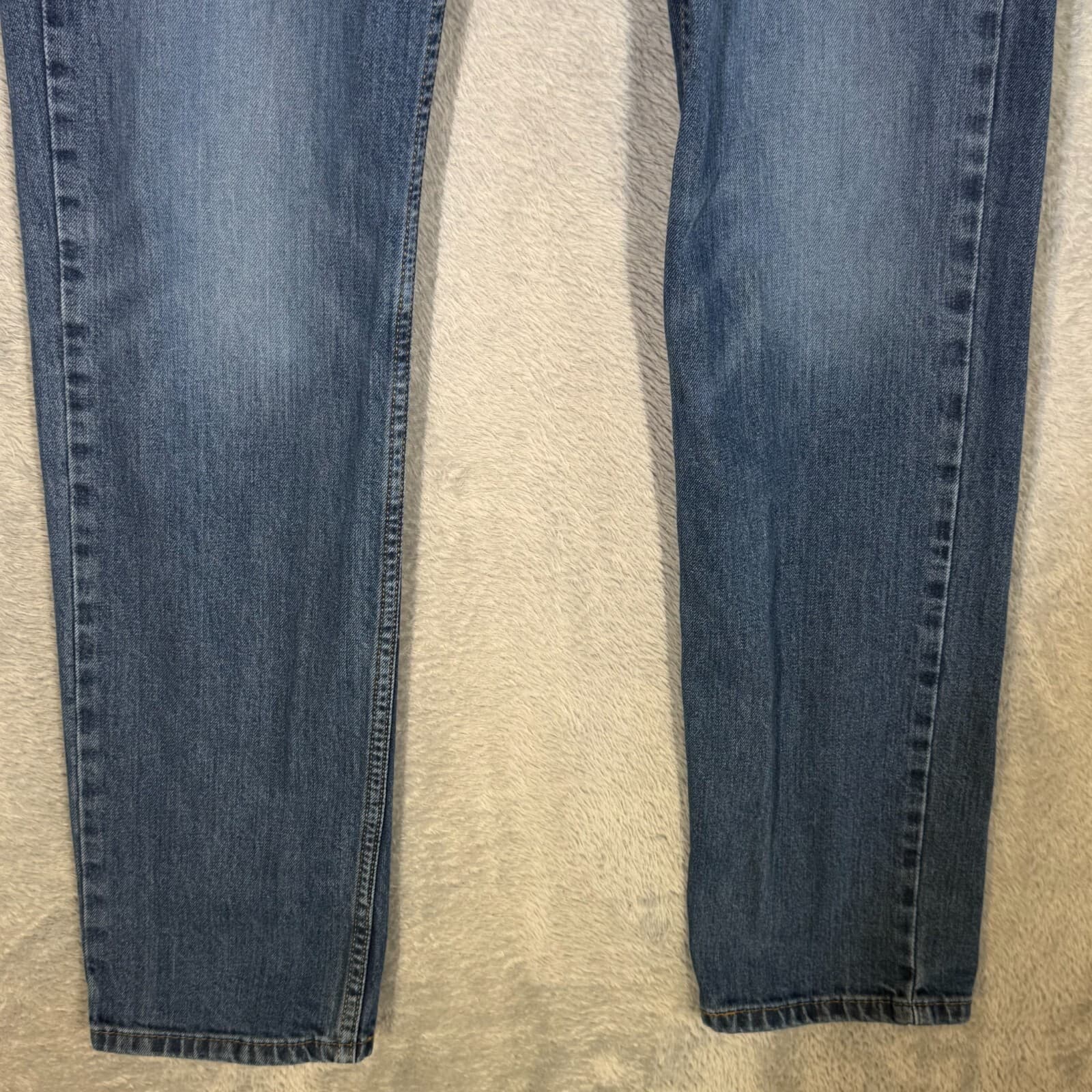 Levis 511 Jeans Mens 30x34 Slim Fit Mid Rise Blue Denim Straight Leg - Thumbnail 5