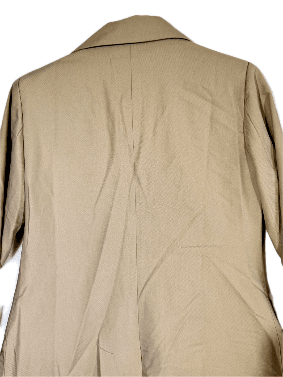 Cider Women’s Beige Polyester Tweed Blazer Jacket S – Notch Lapel, Machine Wash - Thumbnail 7