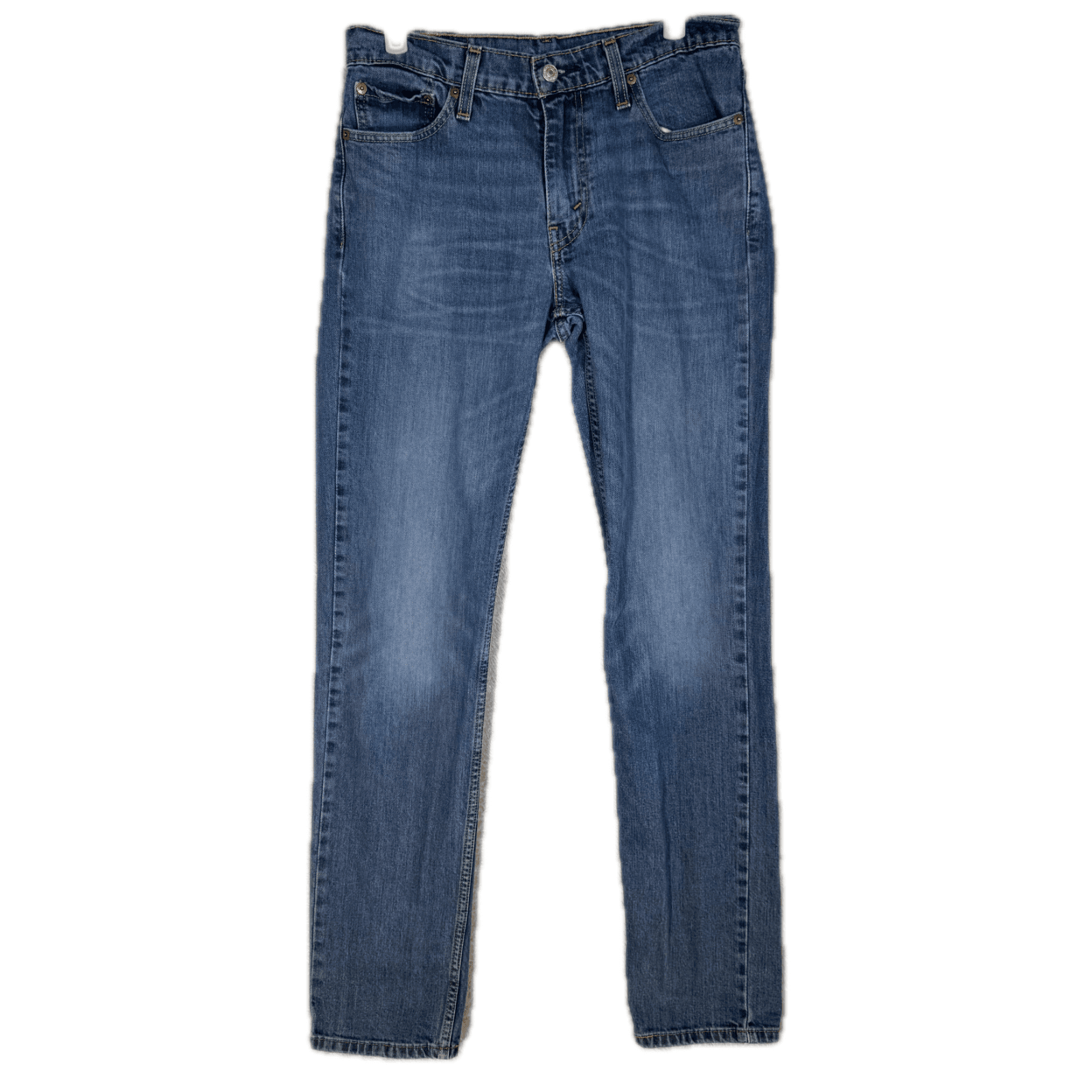 Levis 511 Jeans Mens 30x34 Slim Fit Mid Rise Blue Denim Straight Leg - Image 1