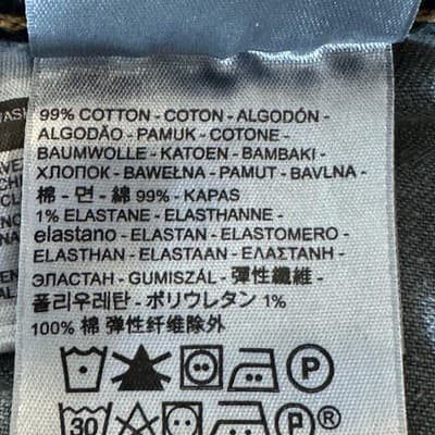 Levis 559 Jeans Mens 34x30 Blue Relaxed Straight Denim 5 Pocket Zip Fly - Thumbnail 5