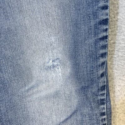 Levis 514 Jeans Mens 40x30 Blue Straight Leg Denim Low Rise Zip Fly - Thumbnail 3