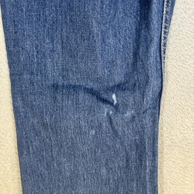 Levis 559 Jeans Mens 34x30 Blue Relaxed Straight Denim 5 Pocket Zip Fly - Thumbnail 3