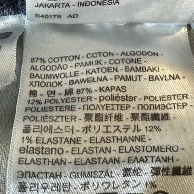 Levis 514 Jeans Mens 40x30 Blue Straight Leg Denim Low Rise Zip Fly - Thumbnail 6