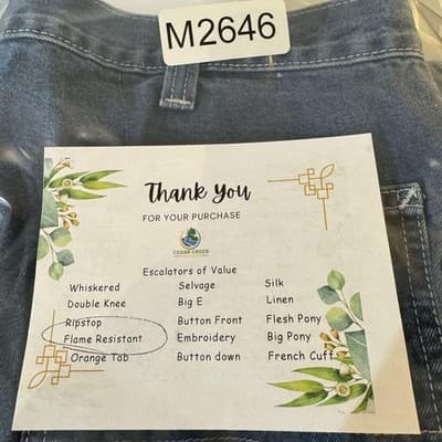 Carhartt FR Jeans Mens 36x32 Arc Flash Workwear Denim Utility Pants (36x32) - Thumbnail 9