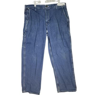 Carhartt FR Jeans Mens 36x32 Arc Flash Workwear Denim Utility Pants (36x32) - Image 1