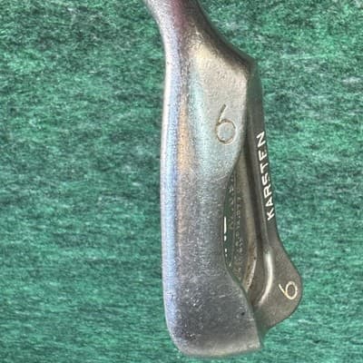 Ping Zing 6 Iron Red Dot KT-M Stiff Steel RH Karsten USA Vintage - Thumbnail 3