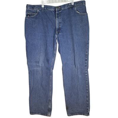 Carhartt FR Jeans Mens 44x32 Arc Flash Denim Work Pants Heavy Duty (44x32) - Image 1