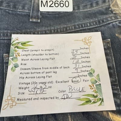 Carhartt FR Jeans Mens 44x32 Arc Flash Denim Work Pants Heavy Duty (44x32) - Thumbnail 12