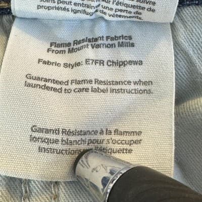 Carhartt FR Jeans Mens 44x32 Arc Flash Denim Work Pants Heavy Duty (44x32) - Thumbnail 10