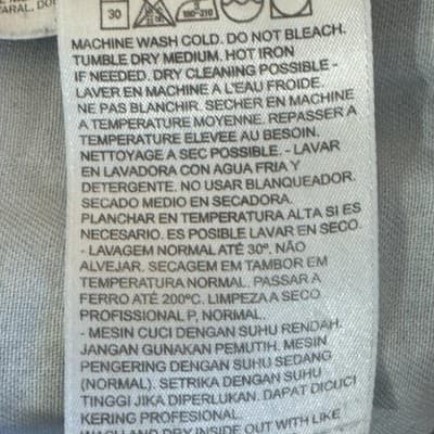 Levi's 505 Jeans Mens 35x30 Blue Denim Straight Leg 100 Cotton Classic - Thumbnail 4