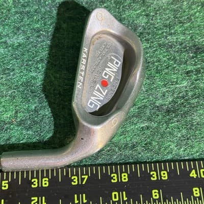 Ping Zing 6 Iron Red Dot KT-M Stiff Steel RH Karsten USA Vintage - Thumbnail 5