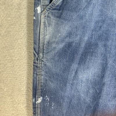 Carhartt FR Work Jeans Mens 44x30 CAT2 Arc Flash Denim Workwear (44x30) - Thumbnail 4