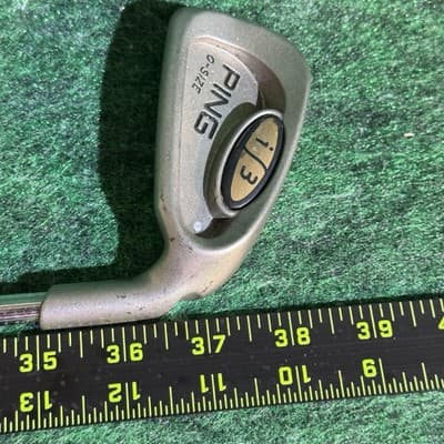 Ping i3 O-Size 6 Iron Steel Shaft RH Cavity Back Vintage Ready to Play - Thumbnail 5