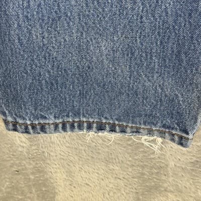 Levi's 505 Jeans Mens 35x30 Blue Denim Straight Leg 100 Cotton Classic - Thumbnail 8