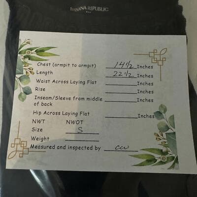 Banana Republic Women's Black Scroll Work Crew Neck Cap Sleeve Blouse S W 216 - Thumbnail 6