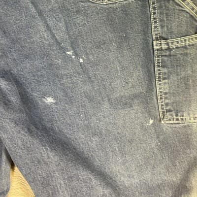 Carhartt FR Work Jeans Mens 44x30 CAT2 Arc Flash Denim Workwear (44x30) - Thumbnail 7