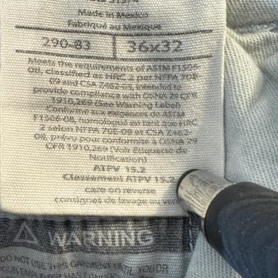 Carhartt FR Jeans Mens 36x32 Arc Flash Workwear Denim Utility Pants (36x32) - Thumbnail 6