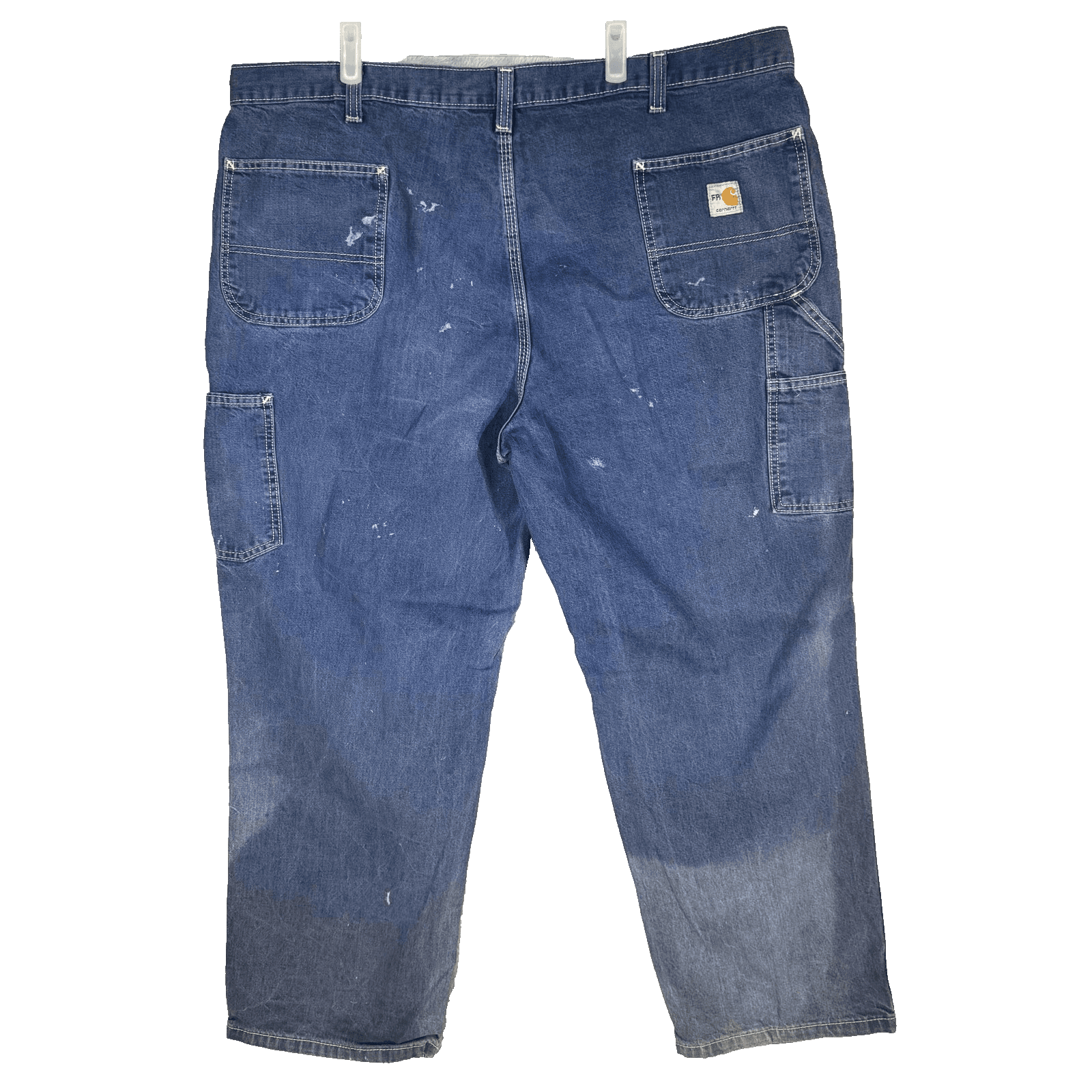 Carhartt FR Work Jeans Mens 44x30 CAT2 Arc Flash Denim Workwear (44x30) - Thumbnail 2