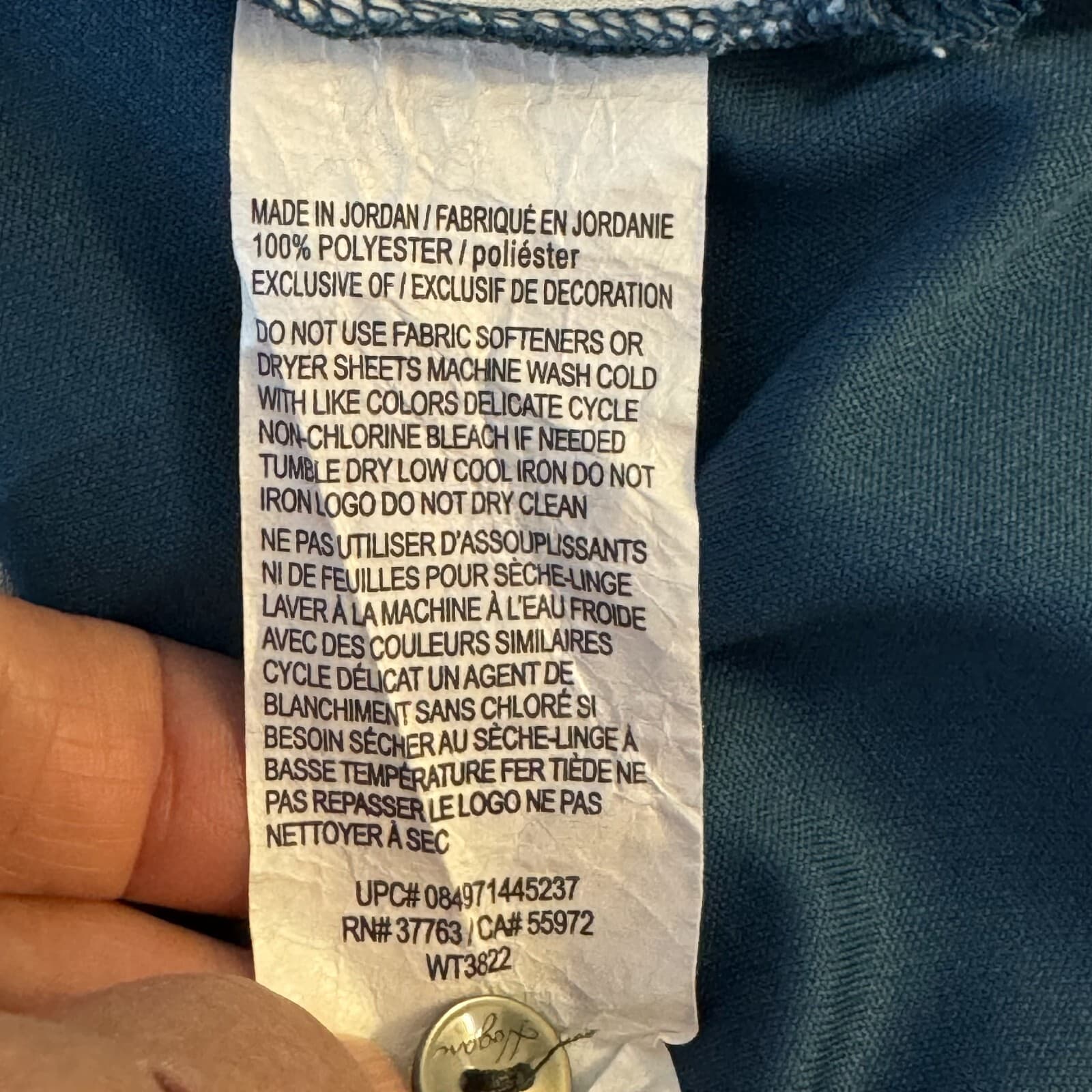 Ben Hogan Polo Shirt Men’s XL Navy Blue 100% Polyester Performance Golf Collared - Thumbnail 12