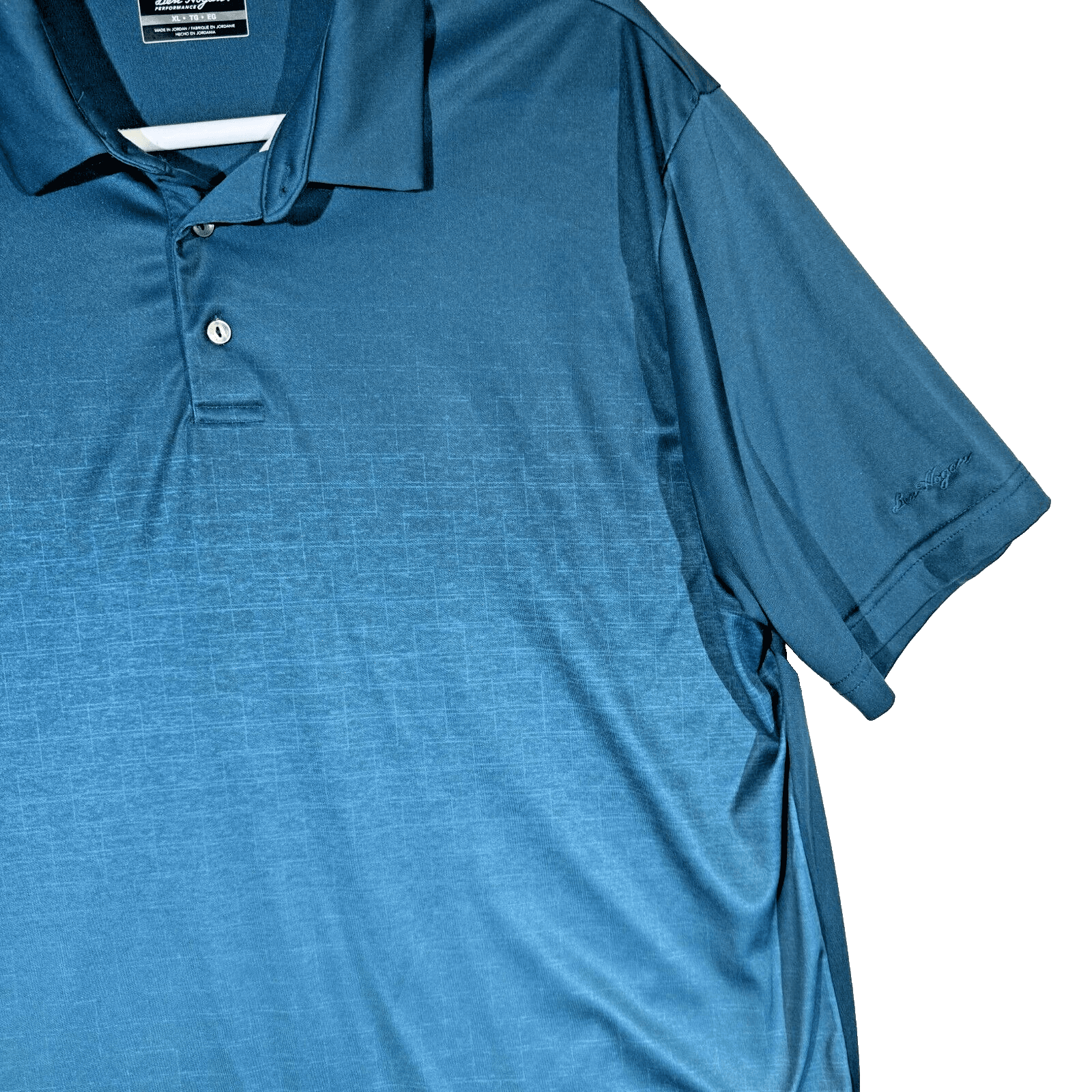 Ben Hogan Polo Shirt Men’s XL Navy Blue 100% Polyester Performance Golf Collared - Thumbnail 6