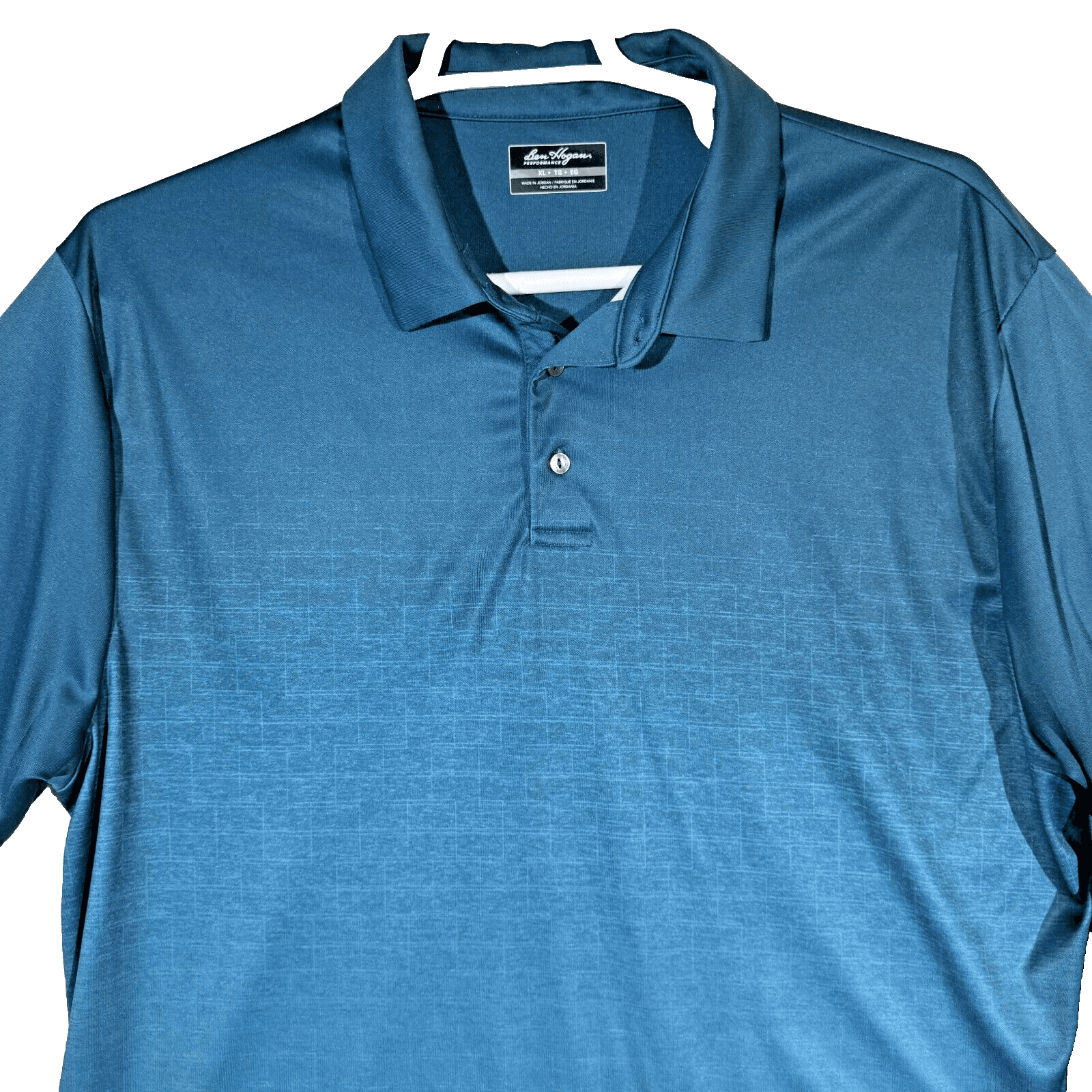 Ben Hogan Polo Shirt Men’s XL Navy Blue 100% Polyester Performance Golf Collared - Thumbnail 5