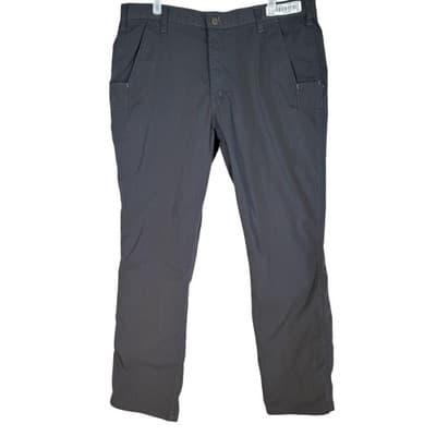 Carhartt Pants Mens 36x30 Gray Ripstop Relaxed Fit Outdoor Utility Workwear - Image 1