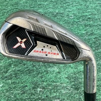 Grand Hawk X 7 Iron RH Diamond Tour DTL Steel Shaft Mid Launch Golf Club - Image 1
