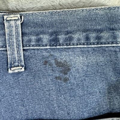 Carhartt Dungaree Fit Jeans Mens 44x30 Workwear Denim Utility Pants (44x30) - Thumbnail 7