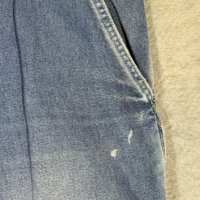 Carhartt Dungaree Fit Jeans Mens 44x30 Workwear Denim Utility Pants (44x30) - Thumbnail 5