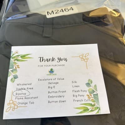 Carhartt Pants Mens 36x30 Gray Ripstop Relaxed Fit Outdoor Utility Workwear - Thumbnail 9