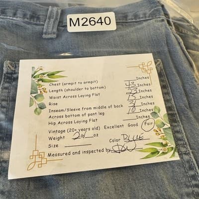 Carhartt FR Jeans Mens 46x32 Blue Flame Resistant Carpenter Workwear (48x32) - Thumbnail 11