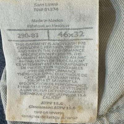 Carhartt FR Jeans Mens 46x32 Blue Flame Resistant Carpenter Workwear (48x32) - Thumbnail 7