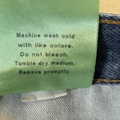 Carhartt Jeans Mens 36x32 Blue Relaxed Fit Workwear Denim Pants (36x32) - Thumbnail 6