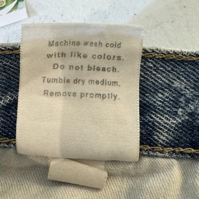 Carhartt Jeans Mens 40x30 Blue Relaxed Fit Workwear Denim Pants (40x30) - Thumbnail 8